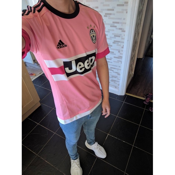 Pink Soccer Jersey Juventus